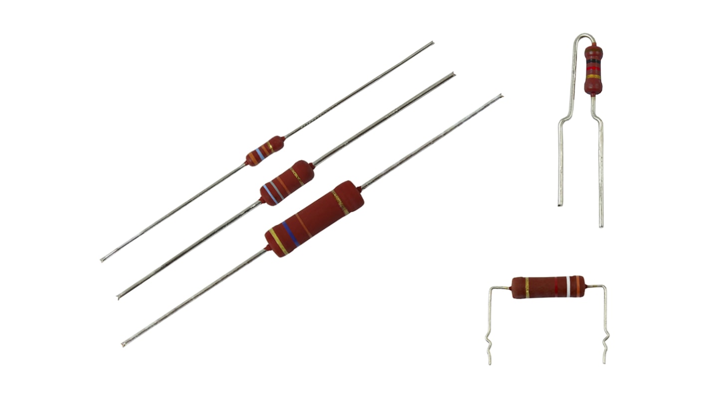 Resistenza Vishay serie PR01, 2.2Ω, 1W, ±5%