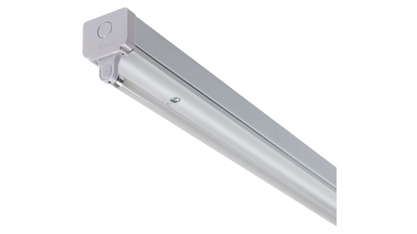 RS PRO 14 W Fluorescent Batten Light, 230 V Linear, 1 Lamp, 575 mm Long, IP20