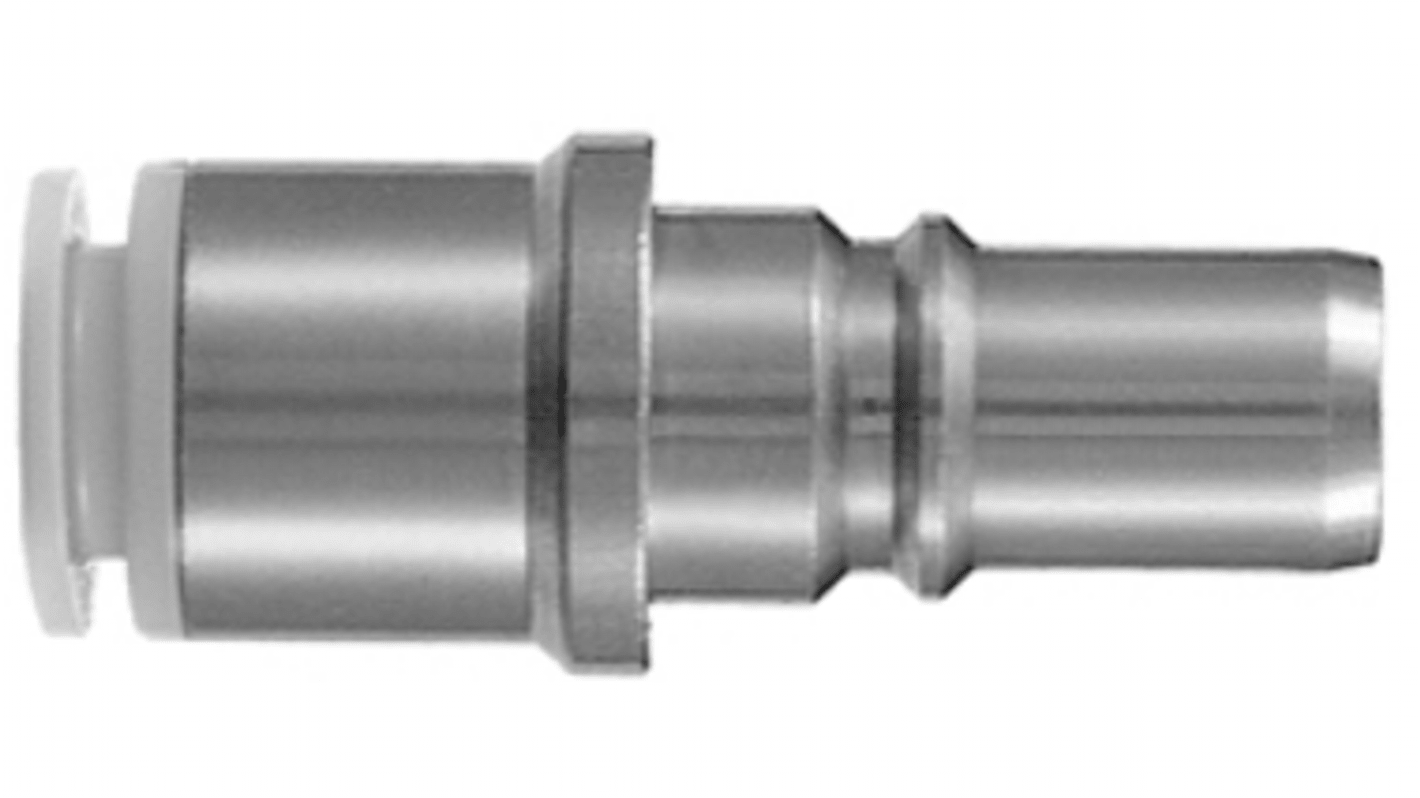 SMC Pneumatikus szerelvény, G 1/4 apa - Tolóillesztéses 6 mm, Menet–cső összekötő