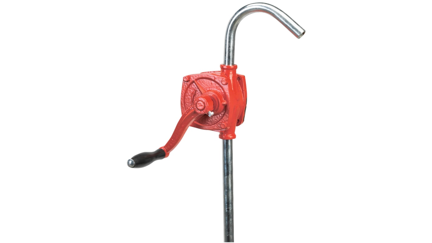 RS PRO Steel Rotary Oil Drum Pump, 0.2L