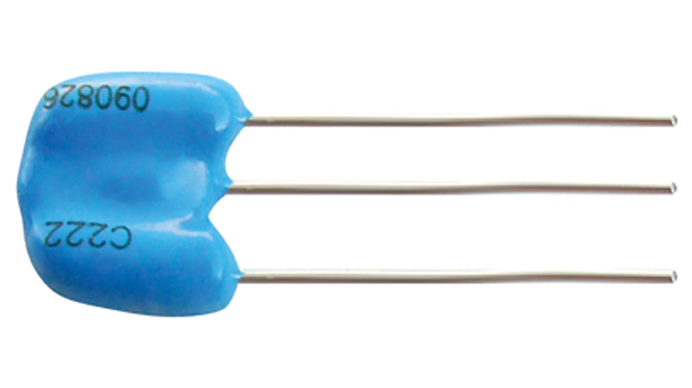 Bourns, EMI T, EMI Filter, 50 V dc, 5A, Through Hole, 9 x 3.2 x 8mm