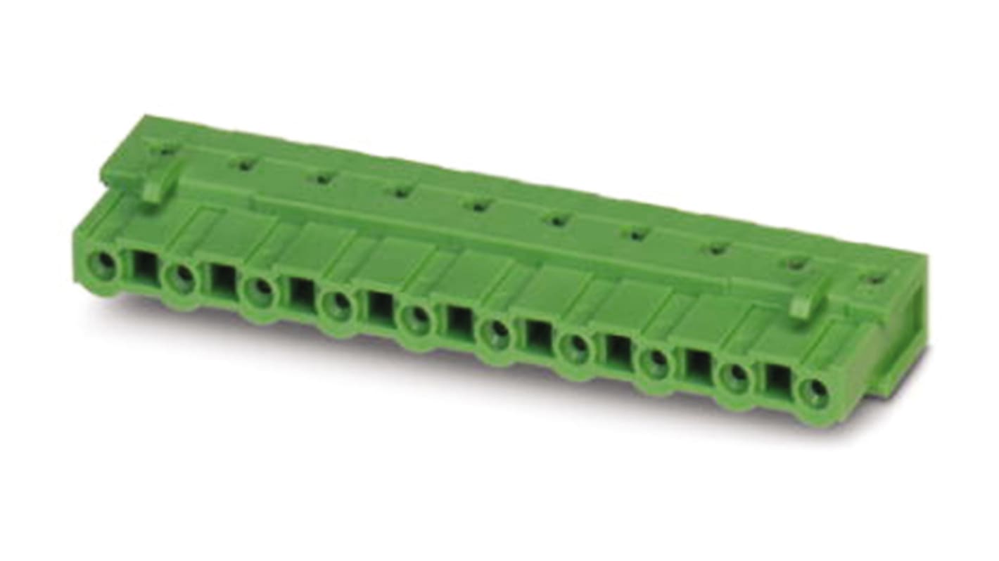 Phoenix Contact COMBICON Control Series GIC 2,5/ 2-G-7,62 Pluggable Terminal Block, 12.0A, Solder Termination