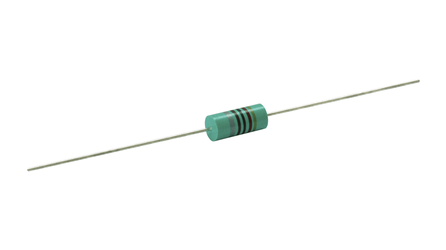 Vishay 470 μH ±5% Iron Leaded Inductor, Max SRF:4MHz, Q:65, 95mA Idc, 11.1Ω Rdc, IM