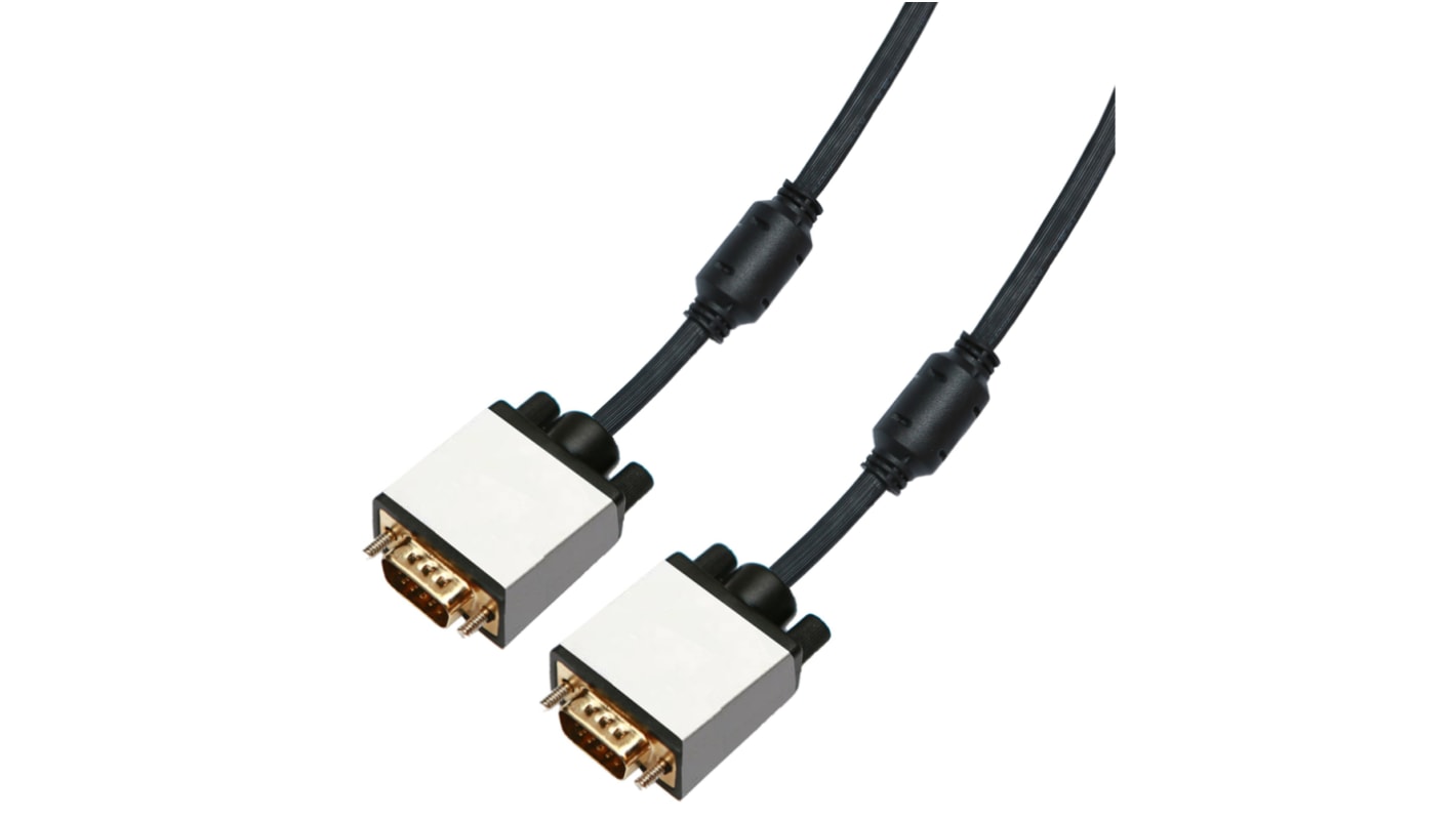 Cable Power Male SVGA to Male SVGA Cable, 5m