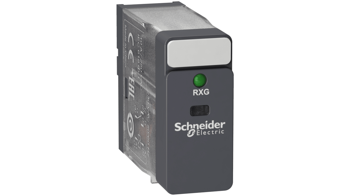 Schneider Electric Plug In Power Relay, 24V ac Coil, 10A Switching Current, SPDT