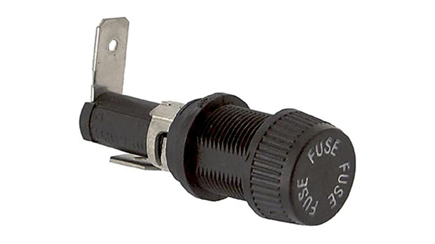 Eaton 20A Panel Mount Fuse Holder for 6.3 x 32mm Fuse, 1P, 250V ac