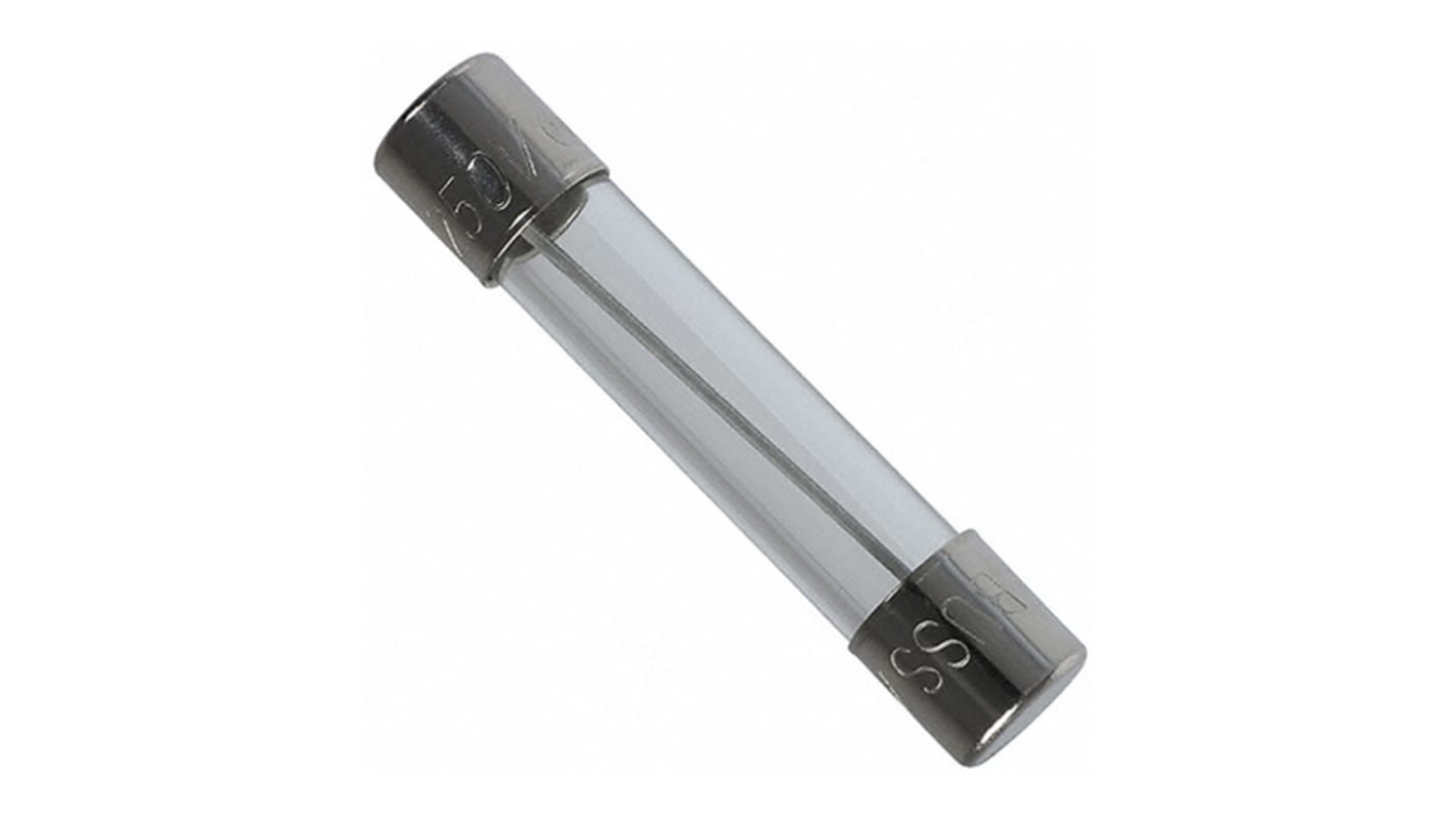 Eaton 100mA F Glass Cartridge Fuse, 6.3 x 32mm