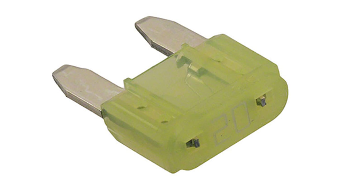 Eaton 20A Yellow Blade Car Fuse, 32V dc