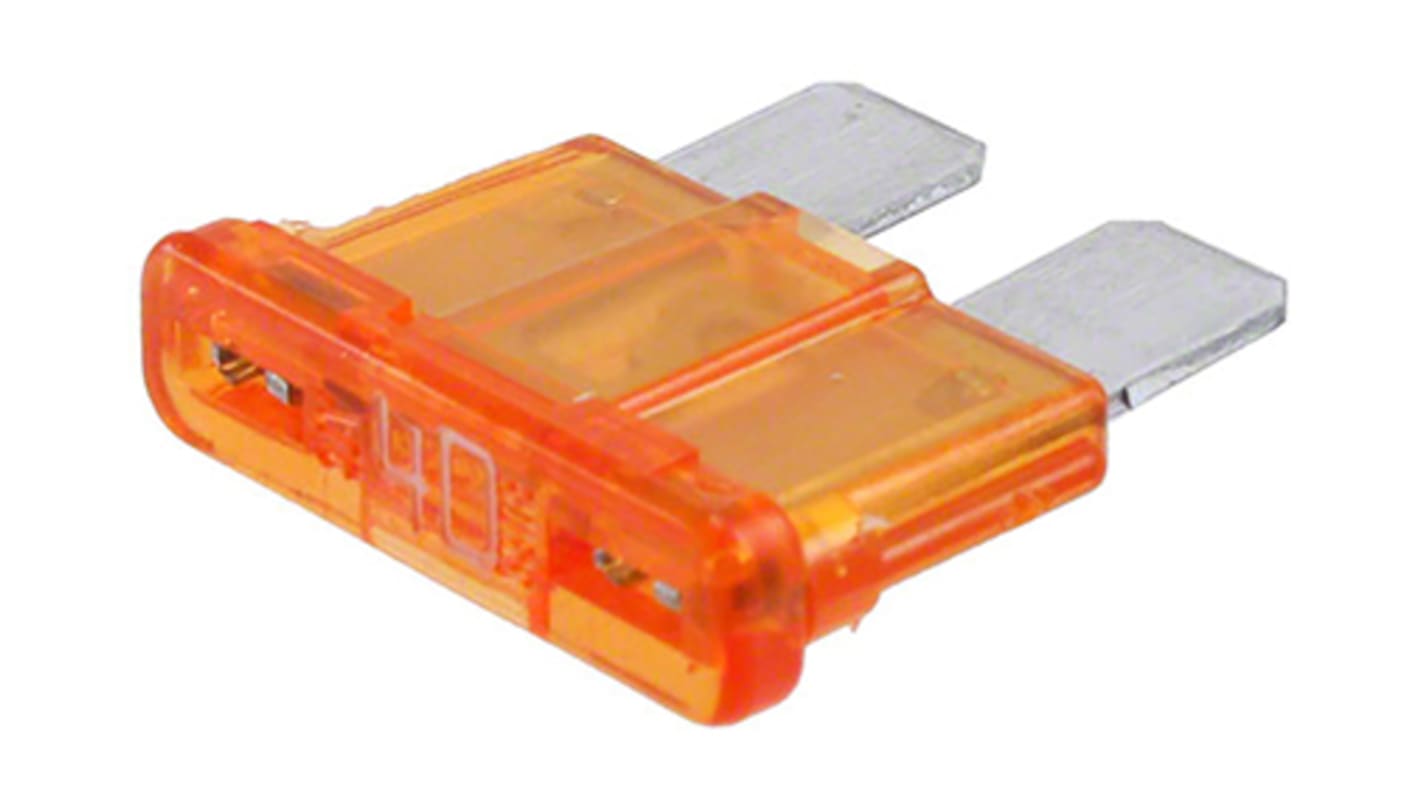 Eaton 40A Orange Blade Car Fuse, 32V dc