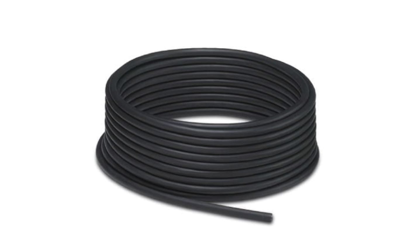 Phoenix Contact SAC-4P-100.0-186/0.75 Datenkabel, 4-adrig x 0.75 mm² Schwarz, 100m, 18 AWG