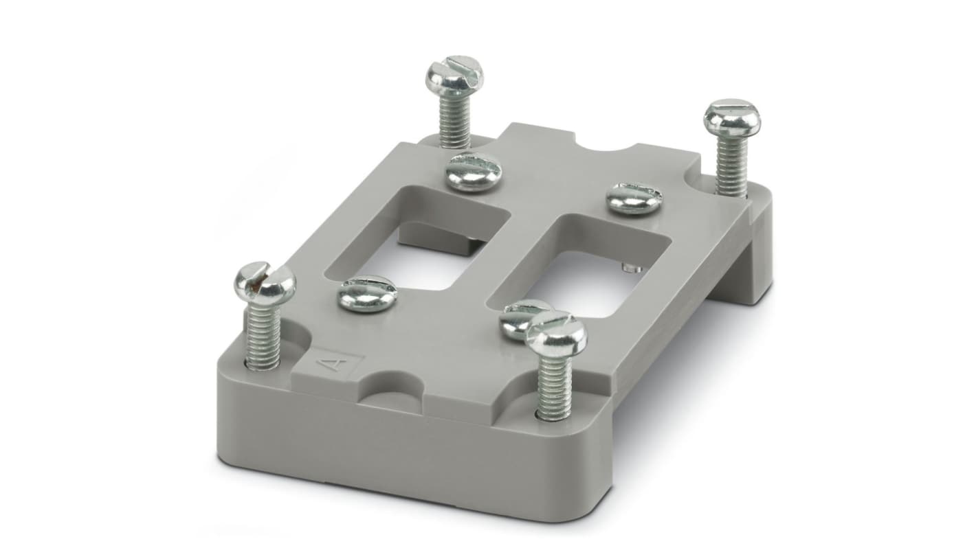 Phoenix Contact Adapter Plate, HEAVYCON B6 Series , For Use With Heavy Duty Power Connectors