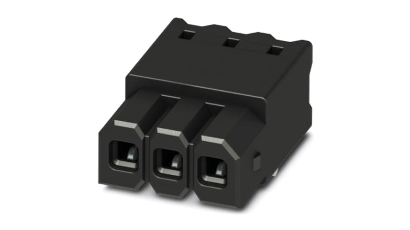 Phoenix Contact, 2.5mm Pitch, COMBICON Compact, 8 Way, Pluggable Terminal Block, Header, Solder Termination, 1815112