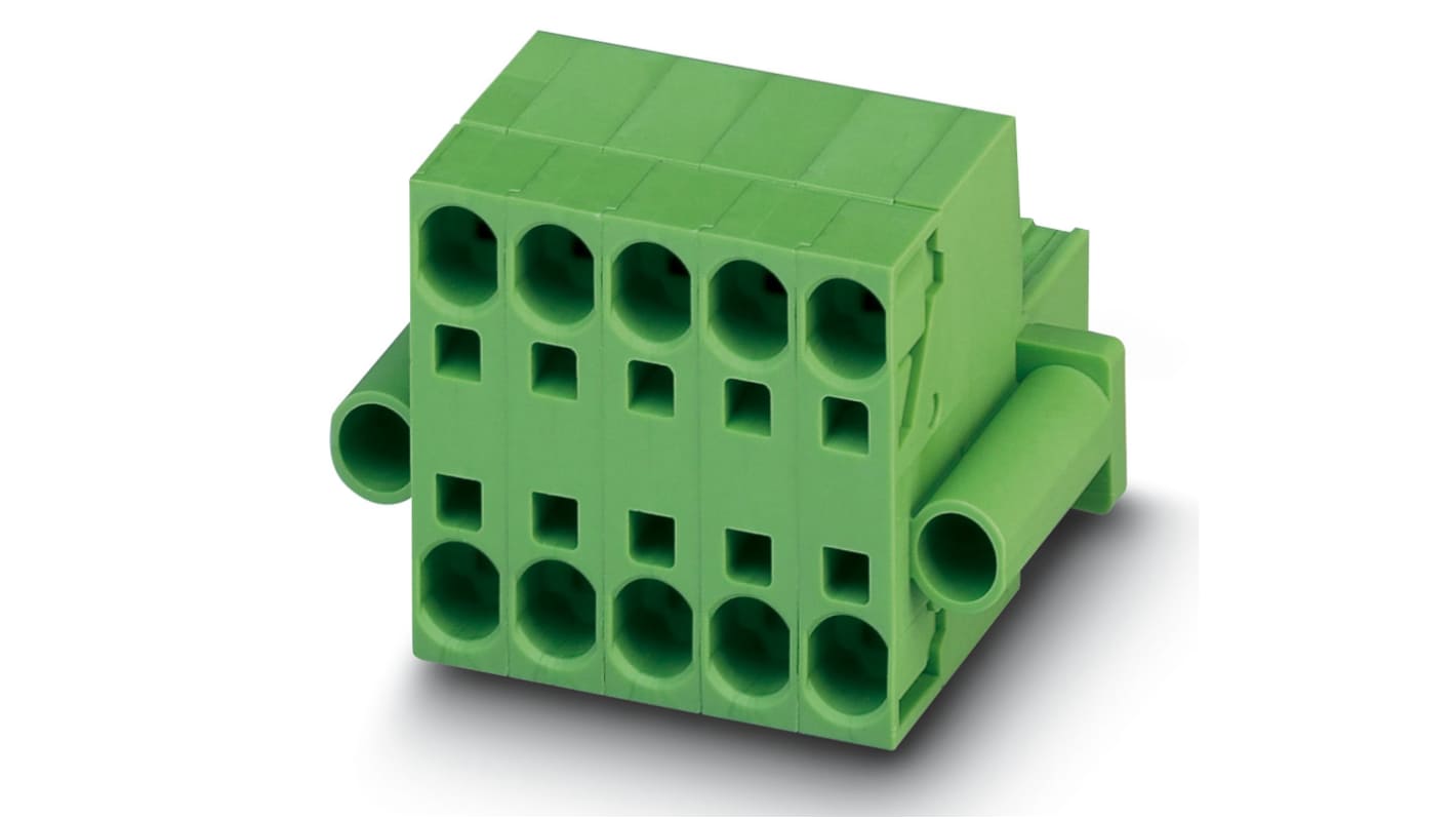 Phoenix Contact TSPC 5/ 4-STF-7.62 Steckbarer Klemmenblock Steckverbinder 4-Kontakte 7.62mm-Raster