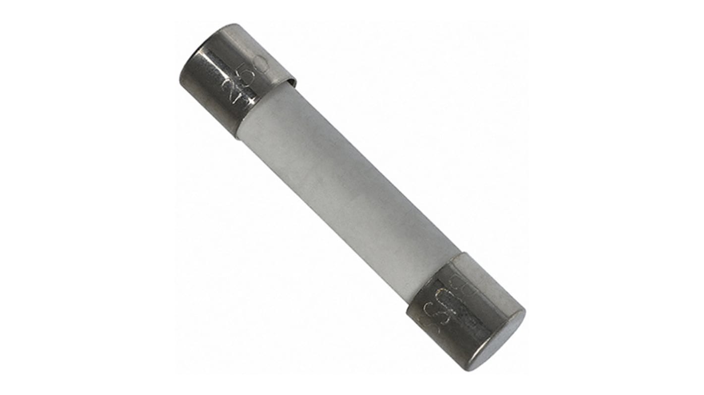 Cooper Bussmann 5A Cartridge Fuse, 6.3 x 32mm