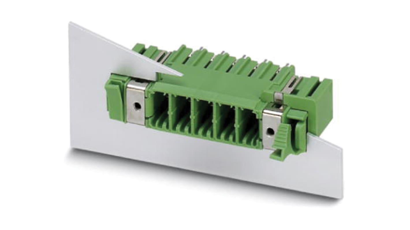 Phoenix Contact DFK-PCV 5/ 4-GF-7.62 Series PCB Header, 4 Contact(s), 7.62mm Pitch, Shrouded