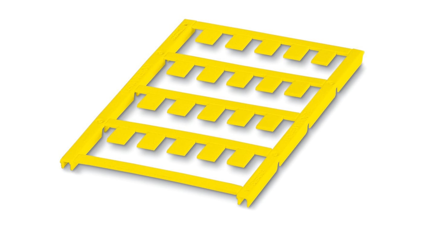 Phoenix Contact, UC-EM (17.5X9) YE Terminal Block Marker