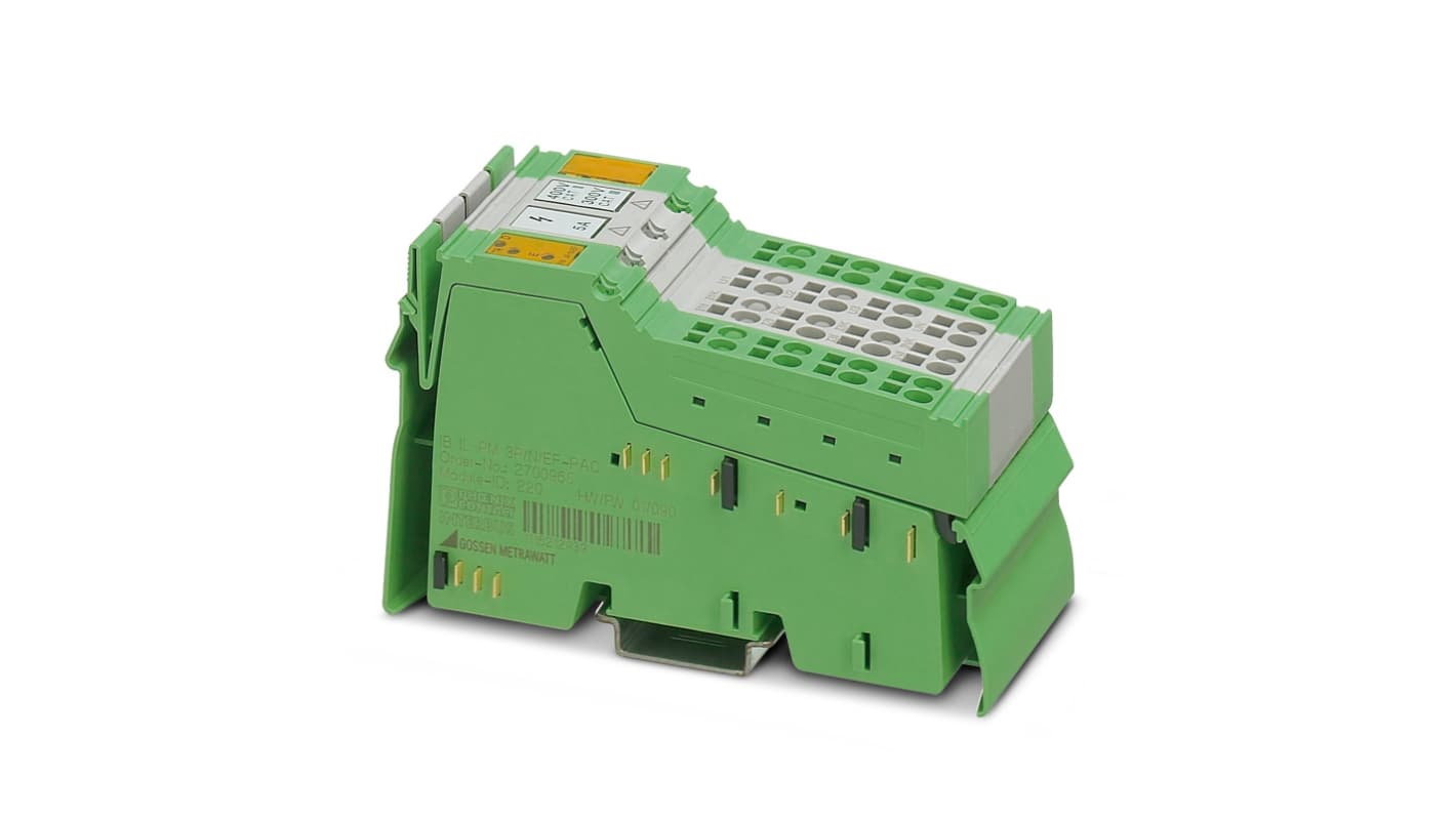 Moduł PLC We/Wy Phoenix Contact Moduł PLC We/Wy IB IL 400 ELR R-3A 2700965 119.8 x 48.8 x 71.5 mm