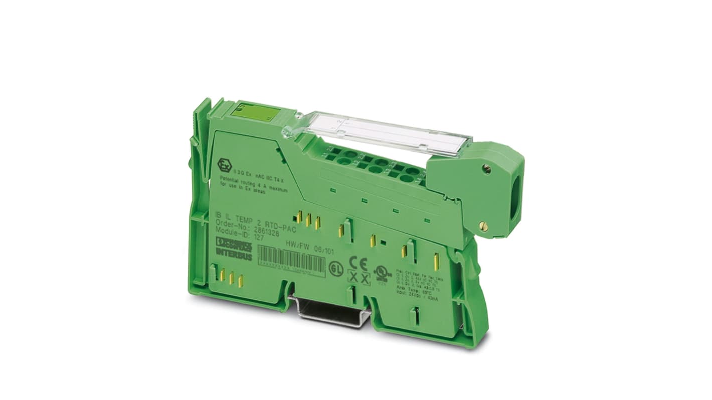 Módulo E/S para PLC Phoenix Contact IB IL 24 DO2-2A-2MBD-PAC, 2 entradas tipo Analógico
