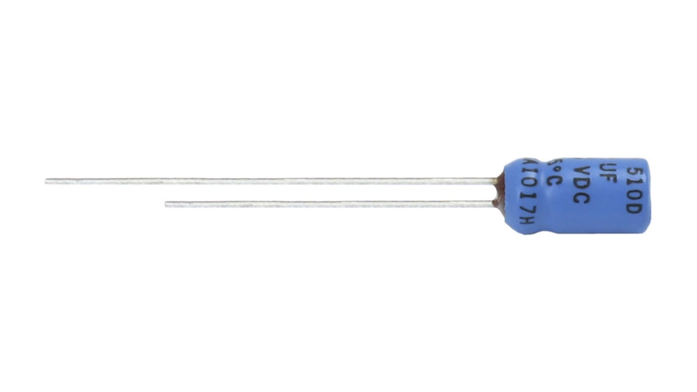 Vishay 47μF Electrolytic Capacitor 50V dc, Through Hole - 515D476M050AA6AE3