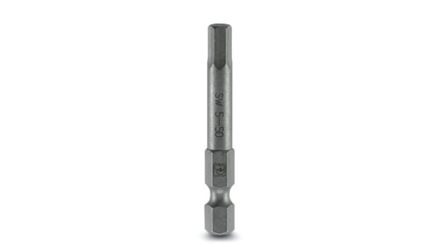 Phoenix Contact Hexagon Screwdriver Bit, 5 mm Tip