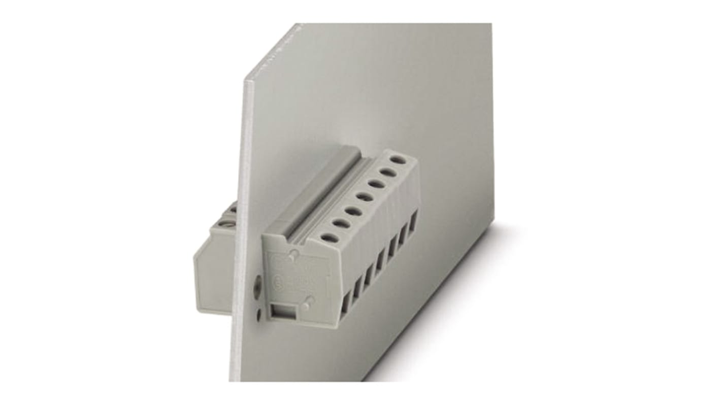 Phoenix Contact HDFK 4/Z Series Feed Through Terminal Block, 1-Row, Screw Termination
