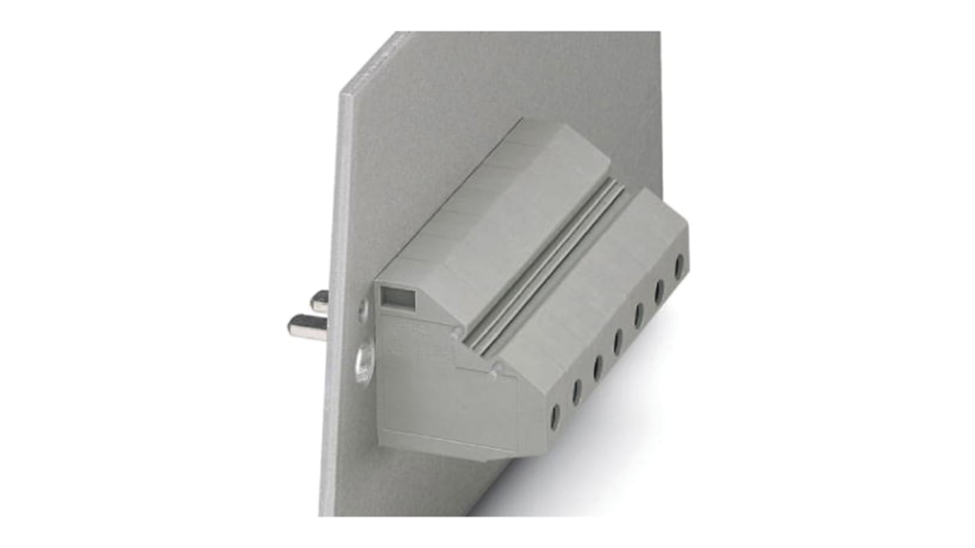 Phoenix Contact HDFKV10-VP/Z Series Feed Through Terminal Block, 2-Contact, 1-Row, Screw Termination