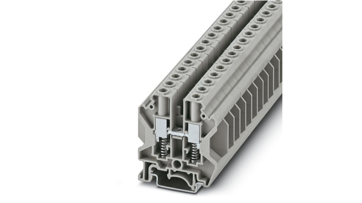Morsettiera passante Phoenix Contact, Grigio, livello Singolo, 57A