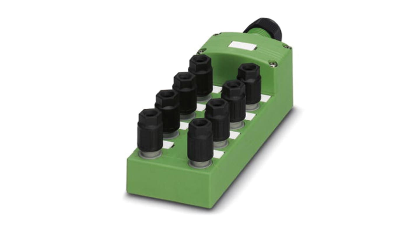Phoenix Contact SACB Series Sensor Box, QUICKON, 4 way, 8 port