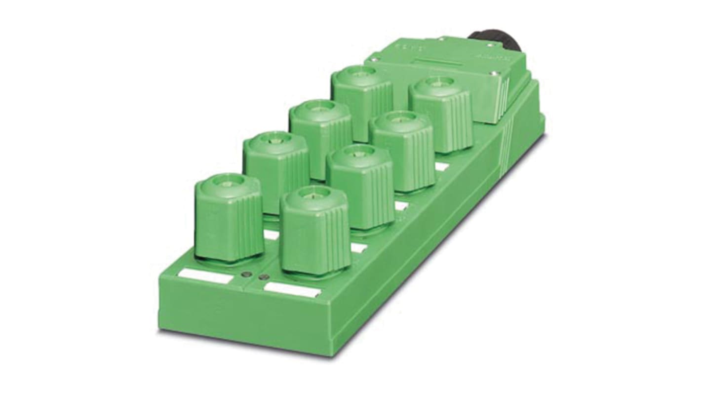 Phoenix Contact SACB Series Sensor Box, QUICKON, 4 way, 8 port