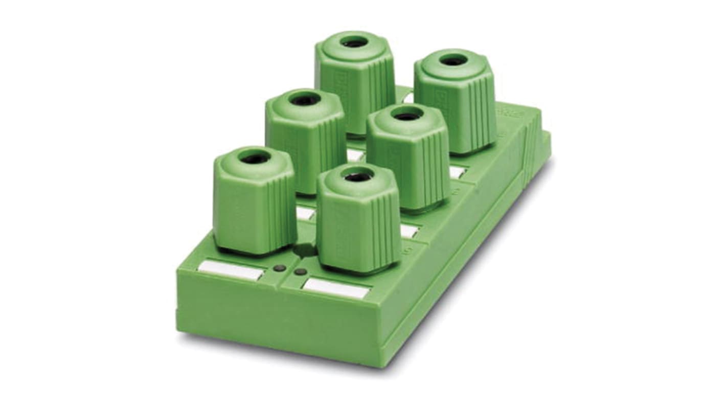 Phoenix Contact SACB Series Sensor Box, QUICKON, 10m cable, 4 way, 6 port
