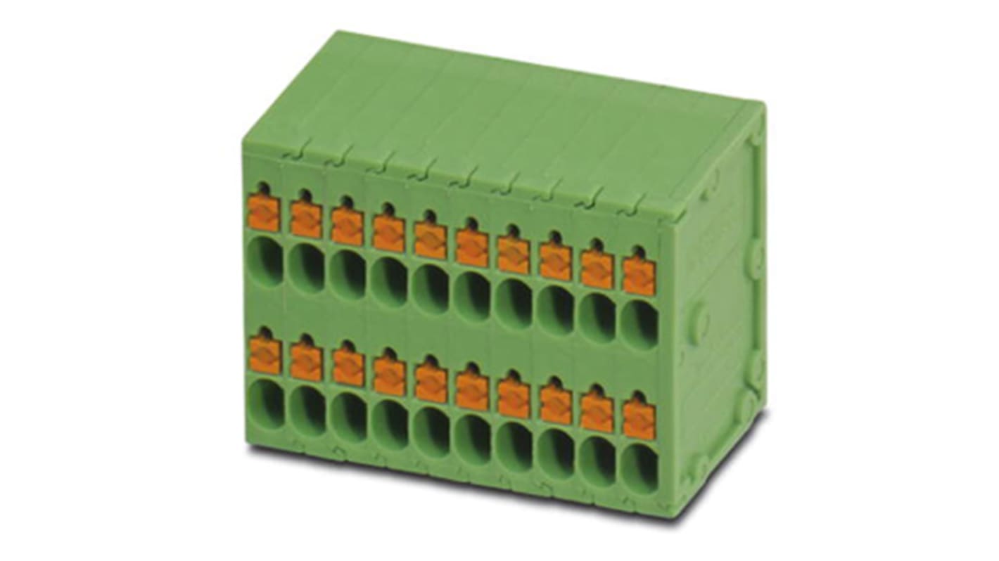 Phoenix Contact SPTD 1.5/2-H-3.5 Series PCB Terminal Block