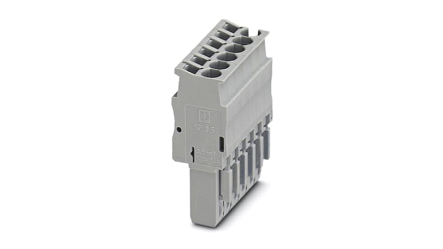 Phoenix Contact SP 2.5/ 9 NZ:3 Series Modular Connector, 24A