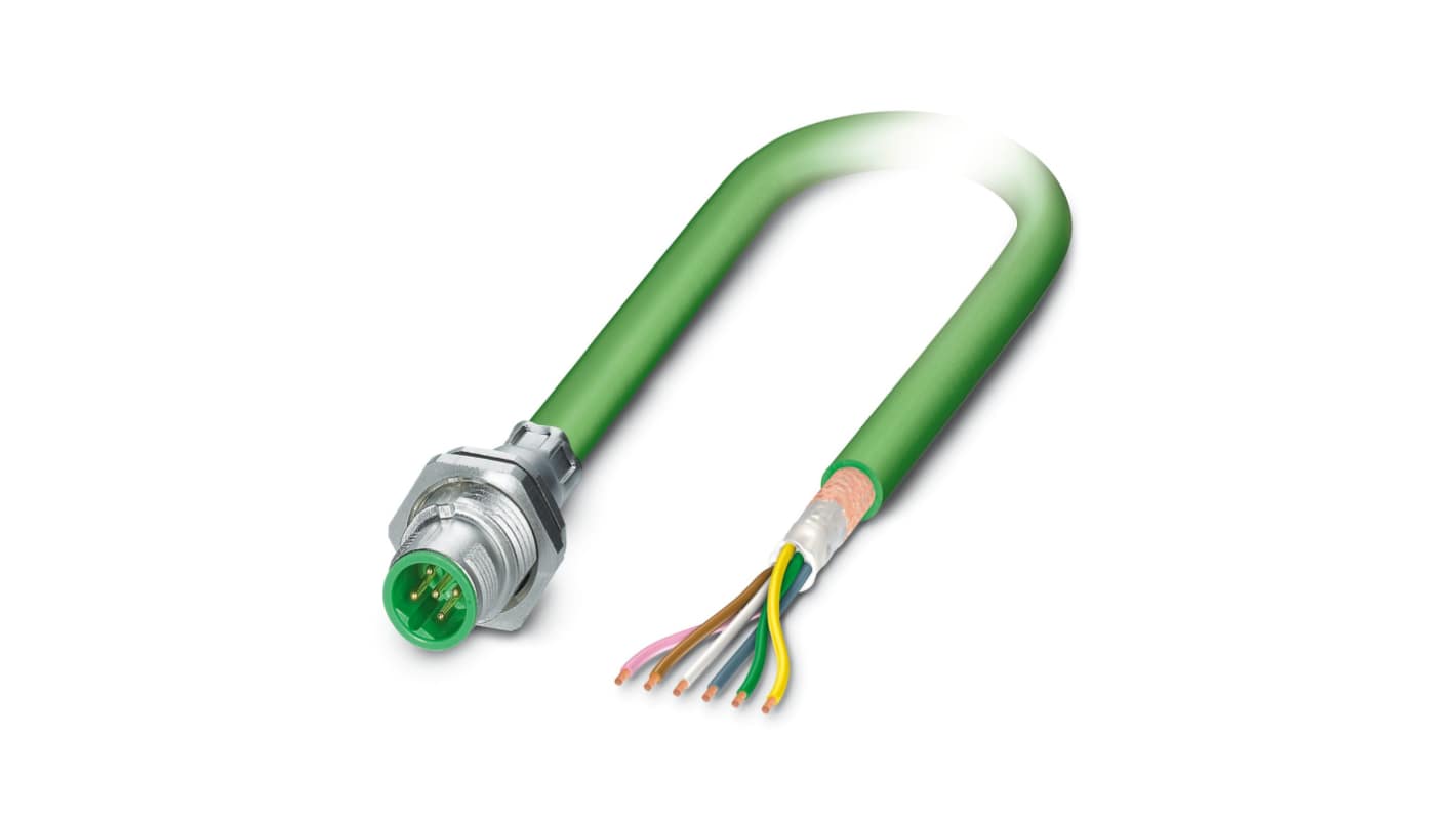 Kabel magistrali ze złączem Złącze M12 liczba rdzeni 5 długość 2m Rodzaj A Męskie
