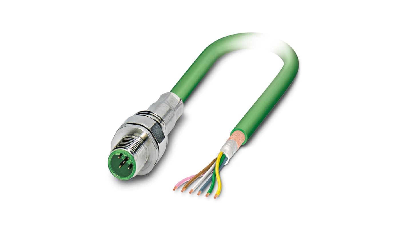 Kabel magistrali ze złączem Złącze M12 liczba rdzeni 5 długość 2m Rodzaj A Męskie