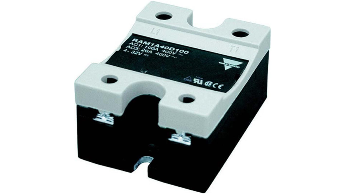 Carlo Gavazzi RAM 1A Series Solid State Relay, 125 A Load, Panel Mount, 660 V ac Load, 32 V dc Control