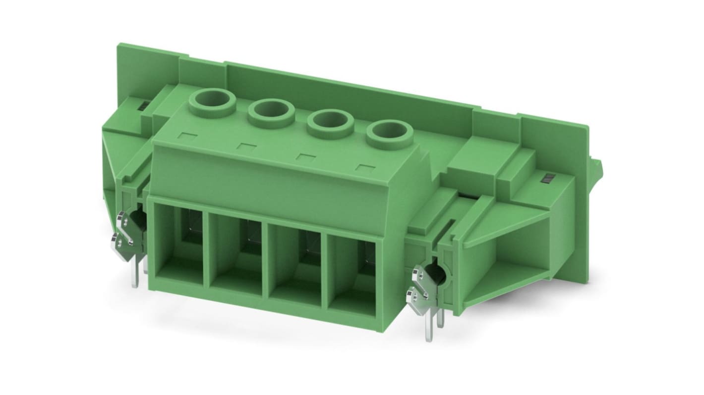 Phoenix Contact DFK-IPC 16/ 4-STF-SH-10.16 Series IDC Connector, 4-Contact, 10.16mm Pitch, Screw Termination