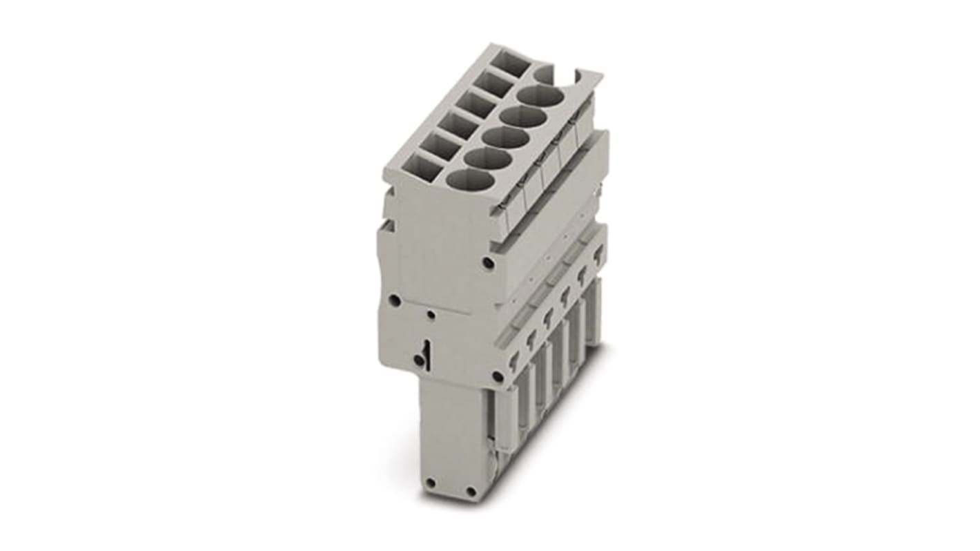 Phoenix Contact 2 Way Pluggable Terminal Block, Plug, Free Hanging (In Line), Spring Cage Termination