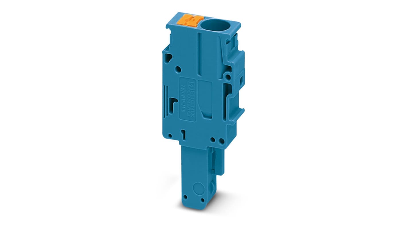 Phoenix Contact, PP-H 6/ 1 BU, Pluggable Terminal Block, Plug, Push In Termination, 3061554