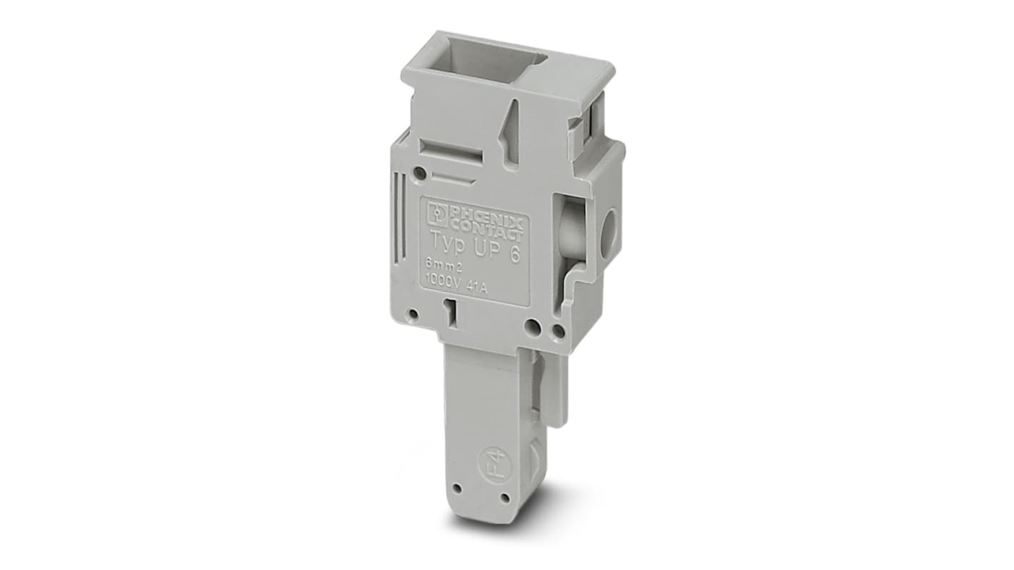 Phoenix Contact 1 Way Pluggable Terminal Block, Plug, Screw Termination