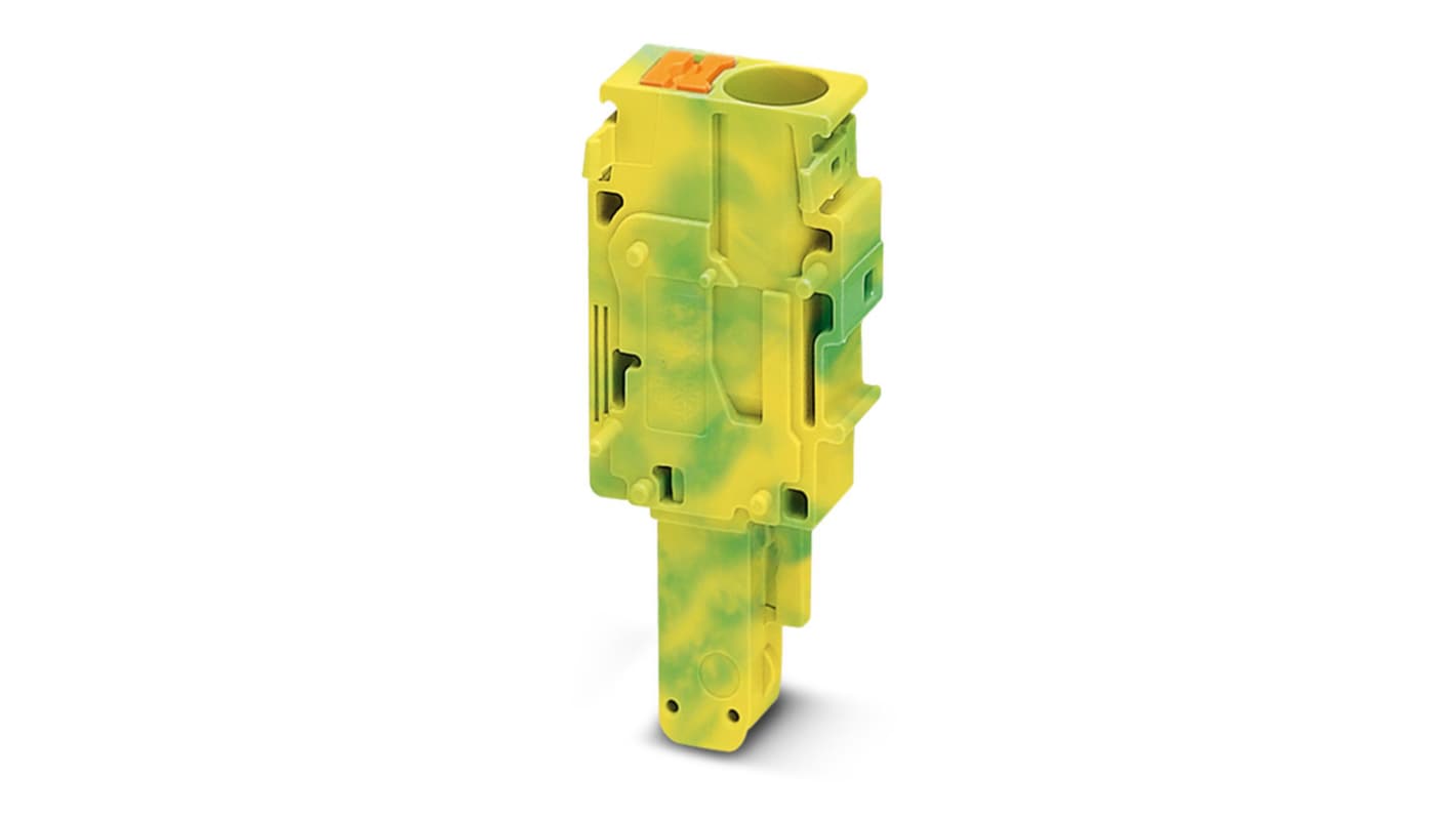 Conector modular Phoenix Contact serie PP-H 6/ 1-R GNYE