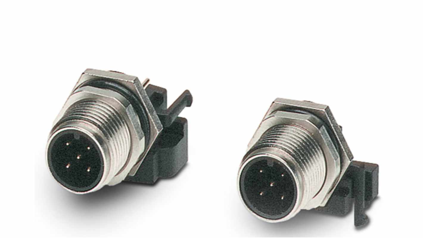 Phoenix Contact Circular Connector, 5 Contacts, M12 Connector, Female