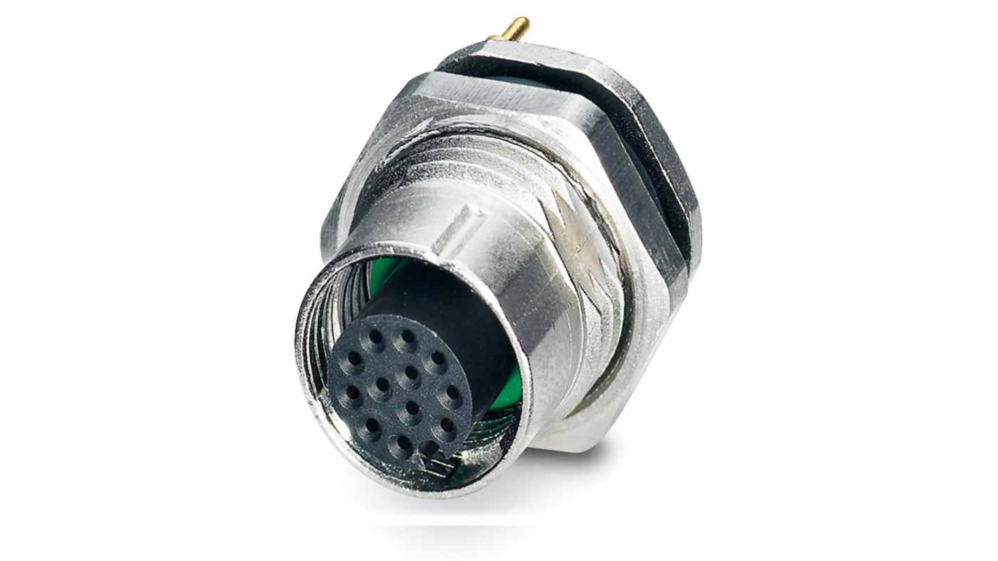 Phoenix Contact Circular Connector, 12 Contacts, M12 Connector