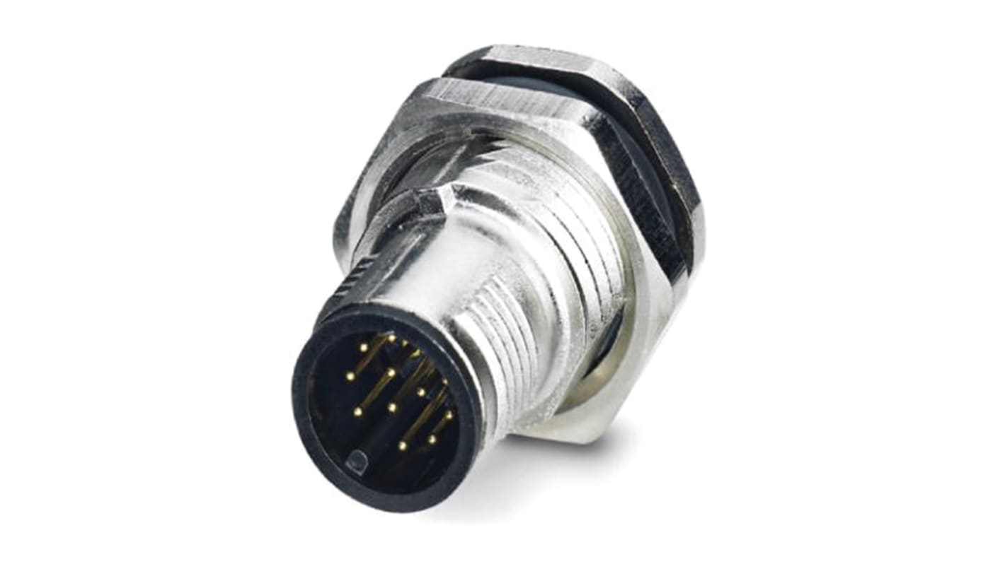 Phoenix Contact Circular Connector, 12 Contacts, M12 Connector