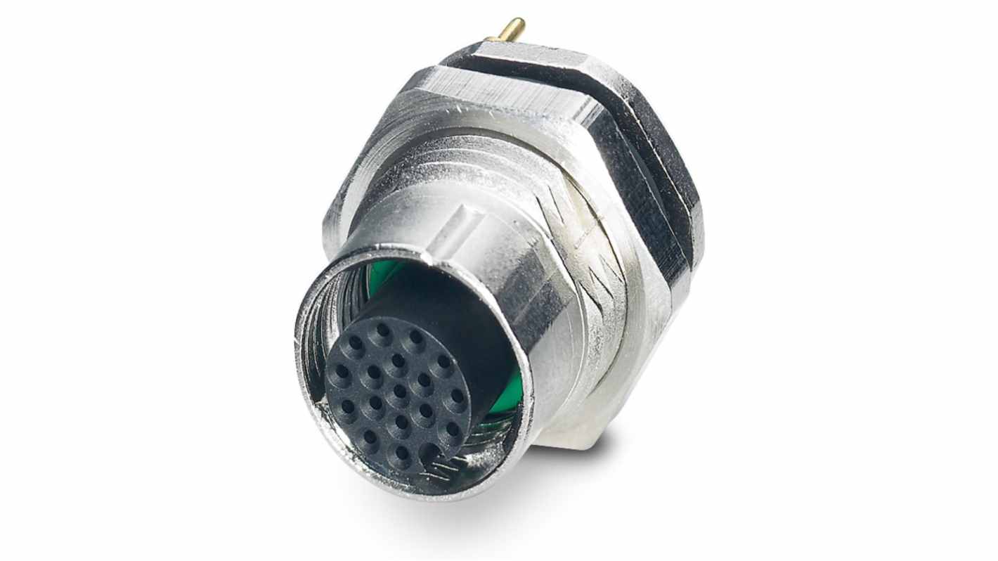 Phoenix Contact Circular Connector, 17 Contacts, M12 Connector