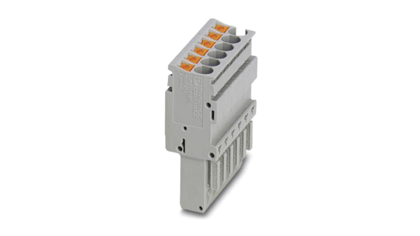 Conector modular Phoenix Contact serie PP-H 2.5/ 4 (1GNYE/3GY)