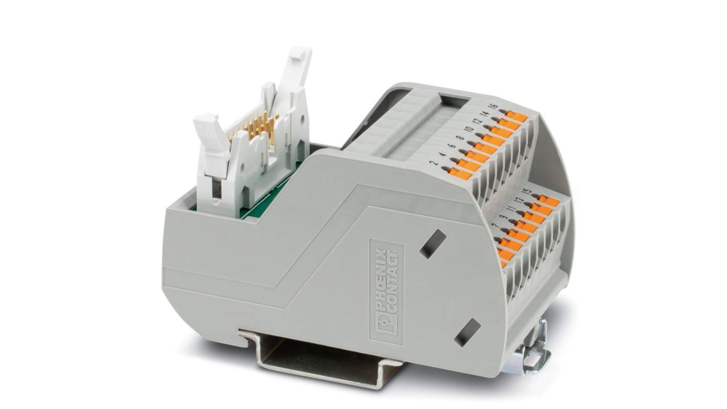 Phoenix Contact VIP-2/PT/FLK16 Series Interface Module, DIN Rail