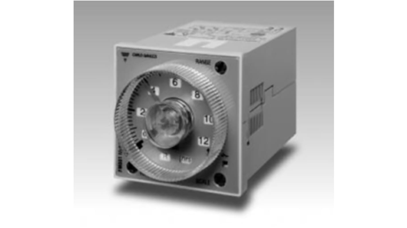 Carlo Gavazzi Zeitrelais, Steckanschluss , 0.05 s → 300h, 12 → 240V ac/dc, 4 Kont. Multifunktion,