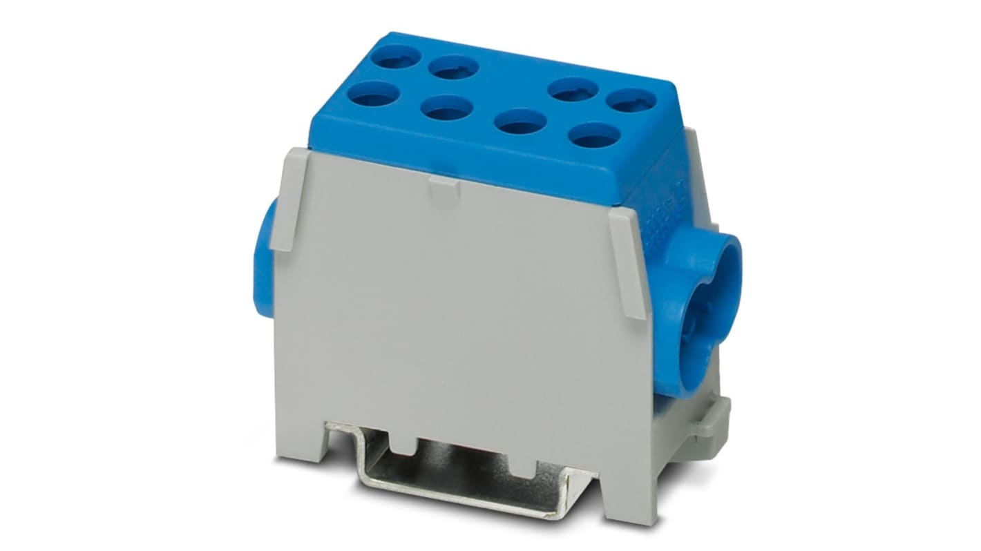 Phoenix Contact 3071353 UDB 2X35/25 BU Series Blue, 1.5 → 35mm², Single-Level, Screw Termination
