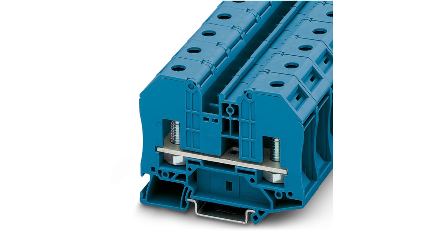 Morsetto senza fusibile Phoenix Contact, Blu, livello Singolo, 125A