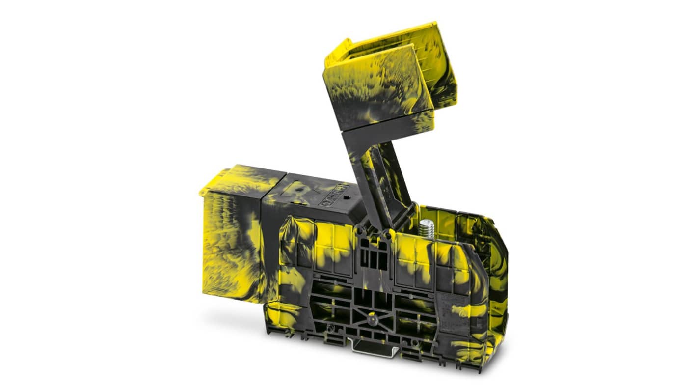 Phoenix Contact 3247978 RBO 10-FE-HC Series Black, Yellow, 6 → 150mm², Single-Level, Bolt Termination